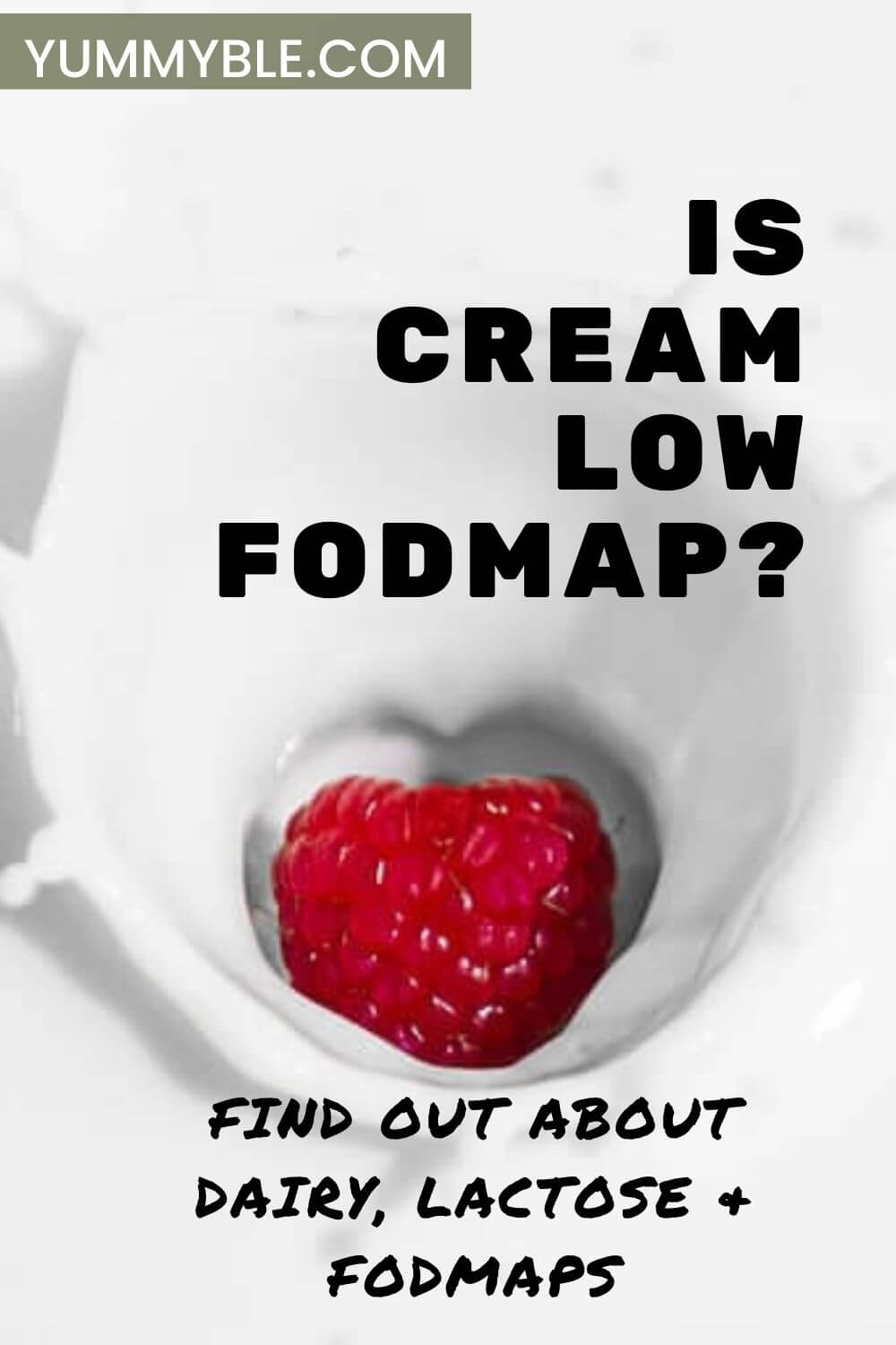 Is Cream Low FODMAP? All About Dairy & FODMAPs Yummyble